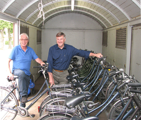 Fahrradverleihstation 2013