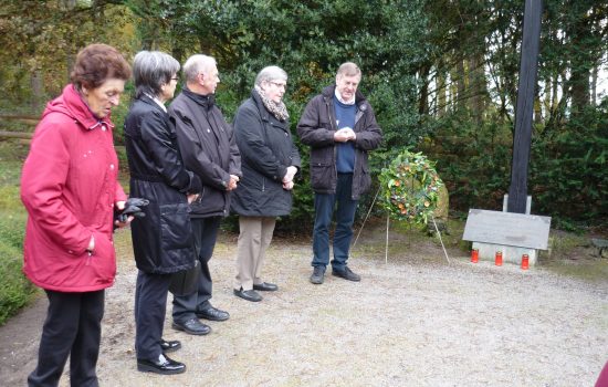 Heidefriedhof Lette - Kranzniederlegung 2016
