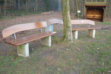 Letter Bruch Kastanienbank.